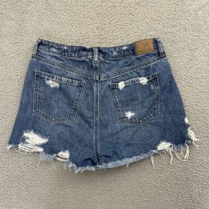 American Eagle Mom Denim Jean Shorts 2" Distressed Cut Off‎ Festival Women's 8 thumbnail 2