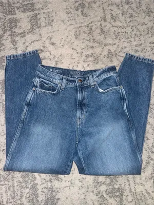 Arizona Jean Company Blue Slim Straight highest rise mom Jeans size 5 EUC thumbnail 5