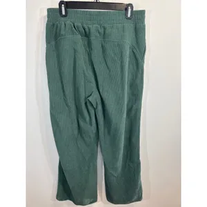 Halara Green Pastures Corduroy Wide Leg Casual Pants Women's‎ Large NWT Academia thumbnail 5