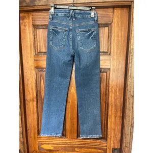Good American straight ankle cropped jeans size 27 thumbnail 3