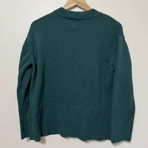 GAP Knit Green Sweater Size Medium Women’s Cotton thumbnail 6