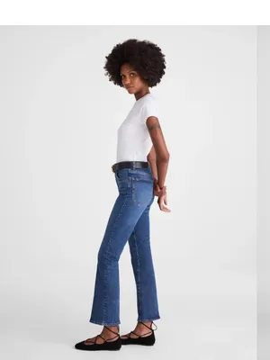Madewell The Vintage Flare Crop Jean in Larkwood Wash Size 29 thumbnail 2