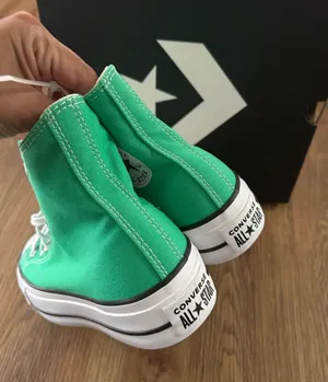 CONVERSE Ctas lift platform green lace up shoes sneakers women’s 7.5 new thumbnail 4