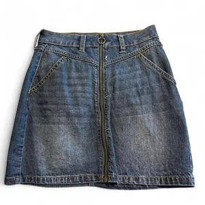 So Jean zip up skirt 0/24w thumbnail 1