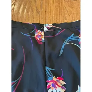 Anthropologie w5 Lillium floral ruffle detail skirt medium thumbnail 10