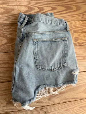 AGOLDE Denim Shorts size 32 thumbnail 4