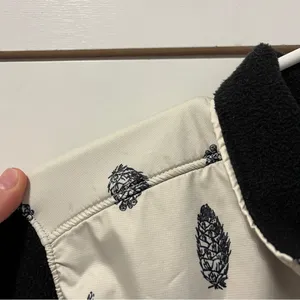 The North Face 1/2 Zip Fleece Patterned Pine-cone Jacket thumbnail 7
