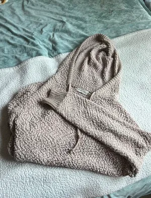 Peach Love California Oversized Hooded Sweater thumbnail 2