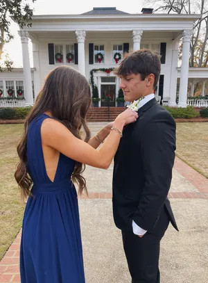 Blue Formal Lulus Dress thumbnail 2