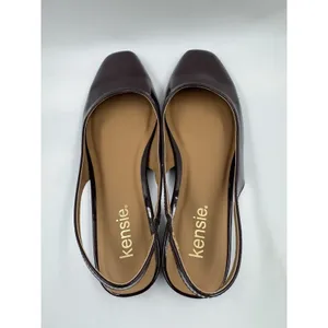 Kensie Womens Shoes Burgundy Flat Slingback Slip-On Padded Lightweight Comfort 8 thumbnail 5