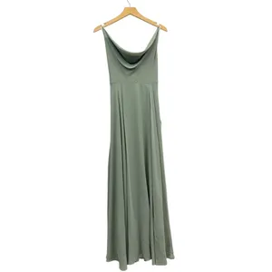 Lulus Sage Green Lace-Up Dress (Large) NWT thumbnail 4