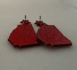 University of Georgia | Georgia Bulldogs dangle pierced earrings thumbnail 4