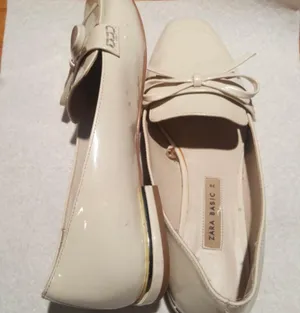 ZARA Loafers…Size: 38/8…Color: Cream/Beige thumbnail 6