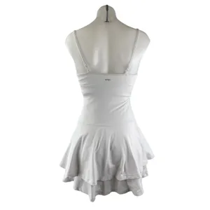 YPB Womens White Sleeveless Activewear Athletic Mini Romper A-line Tank Dress XS thumbnail 2