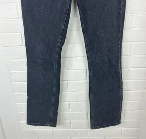 Abercrombie & Fitch Curve Love The 90s Slim Straight Cross Waist Jean Size 24 thumbnail 5