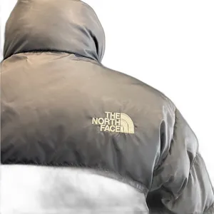 Vintage 2005 The North Face Black Puffer‎ Coat with High Collar Insulated Design thumbnail 7