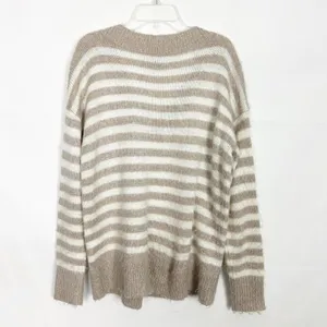 American Eagle Jegging Fit Striped Fuzzy Striped Sweater Size Small Oversized thumbnail 8