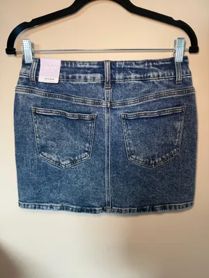 Wax Jean Denim skirt thumbnail 3