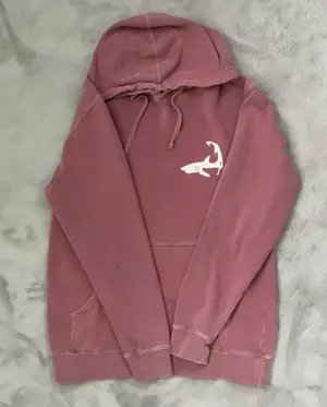 Cape shark Faded Pink Hoodie thumbnail 1
