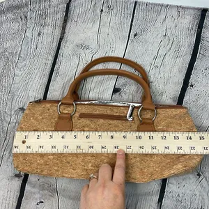 Primeware Cork Insulated Wine Clutch Classic Sassy thumbnail 5