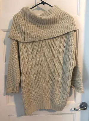 Boutique Oversize Cowl Neck Sweater thumbnail 2