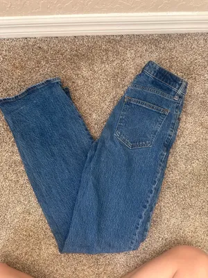 American Eagle Curve Love High Rise 90s Relaxed Jean thumbnail 3
