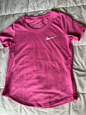 Pink Nike Dri-Fit Shirt thumbnail 1