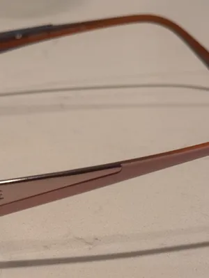 Versace MOD 1084 1056 Pink Metal Rectangle Eyeglass Frames thumbnail 5