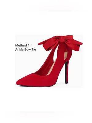 Red Bow Ankle thumbnail 2
