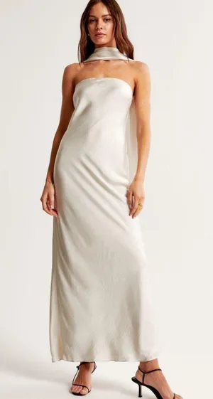 Abercrombie Strapless Scarf Maxi Dress thumbnail 1