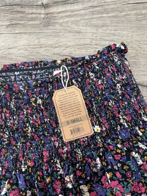 Natural Life purple and pink floral print shorts‎ size xs NWT thumbnail 5