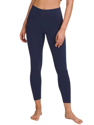 Lululemon Instill High-Rise Tight 25" Womens 6 Night Sea Blue Legging Active Gym thumbnail 3