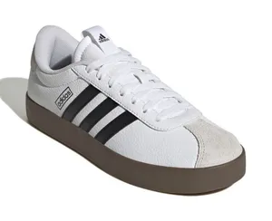 Adidas VL Court 3.0 Sneakers White Black Women’s $80 9 thumbnail 1