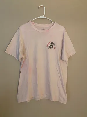 O'Neill Modern Fit Light Pink Skull T-shirt thumbnail 1