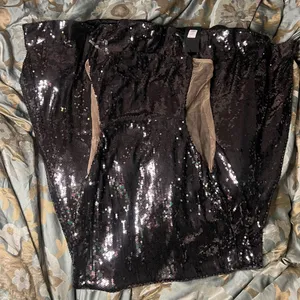 Nova Deluxe LG sequin silk tubeless dress thumbnail 2