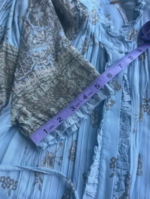 Free People Blue Dress size M thumbnail 8