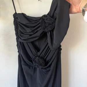 Torn by Ronny Kobo Selena Strapless Cut Out Midi Dress Sz M thumbnail 3