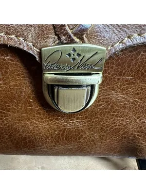 Patricia Nash Distressed Brown Leather Organizer Crossbody Wallet Bag Boho Vinta thumbnail 3