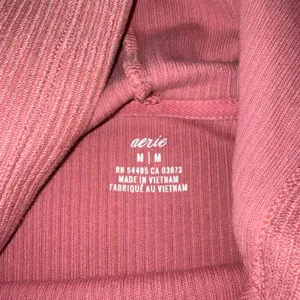 Aerie Pink Corded Hoodie thumbnail 4