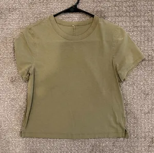Lululemon Cotton Cropped Tee thumbnail 1
