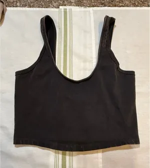 FP Movement Black Crop Tank Top Size Small thumbnail 1