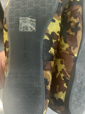 Birdies The Blackbird Starling Flats in Camo Calf Hair Size 7.5 thumbnail 7
