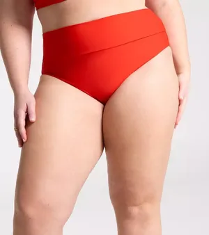 CALIA wide banded high waisted bikini bottom XXL thumbnail 1