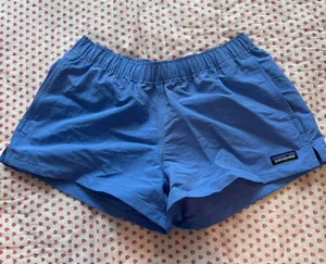 Patagonia Women’s Bright Blue Athletic Shorts thumbnail 1