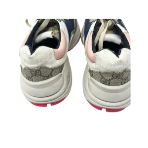 Gucci Rhyton GG Canvas Multi Monogram Low Top Sneakers Runners Size 38.5 thumbnail 9