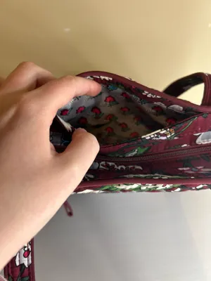 Vera Bradley Tote Bag With Matching Wallet thumbnail 3