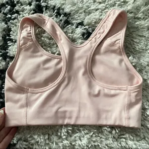 Nike pink sports bra thumbnail 4