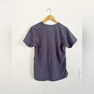 Carhartt Force Cross-Flex‎ Scrub Top Size S Grey V-Neck Medical Uniform C12110 thumbnail 10