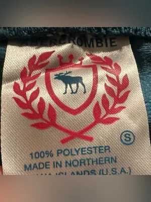 Vintage Abercrombie & Fitch mini skirt size Small blue thumbnail 6