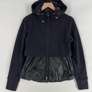 Athleta Windy‎ Point Hoodie Full Zip Front Layered Athleisure thumbnail 1